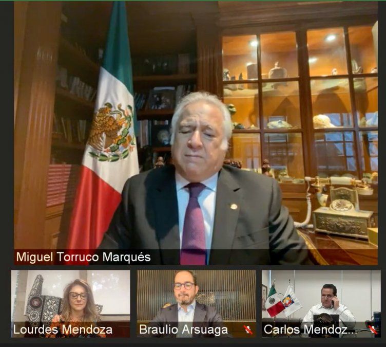 Miguel Torruco durante su intervención en el foro del CNET.&nbsp;