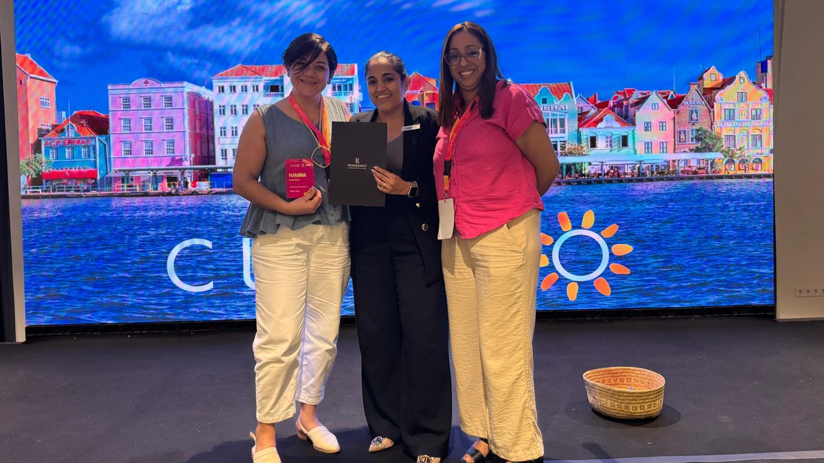 Entrega de premios en el marco del Latin American Trade Symposium 2025 en Curazao. 