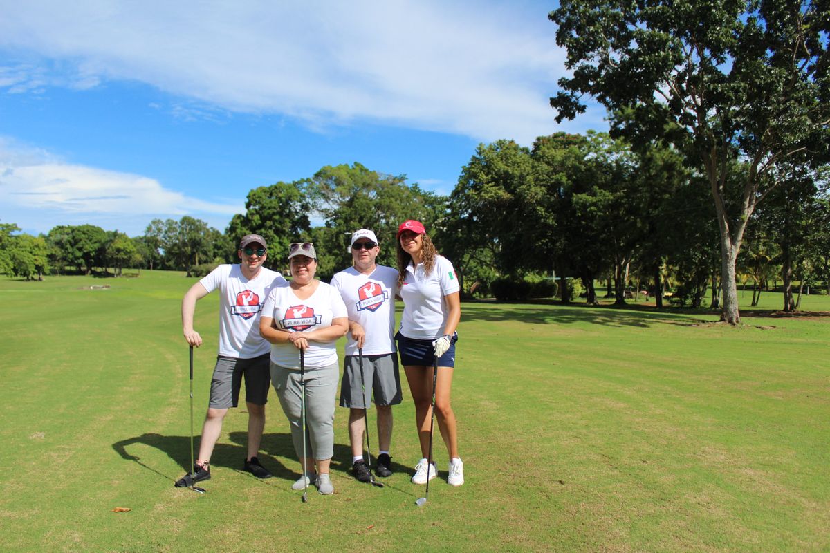 Primer día de la 8° edición del Torneo de Golf de Agentes de Viajes de América Latina de Sandals.