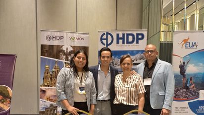 Equipo HDP Representaciones, incluido Francisco Decker.&nbsp;