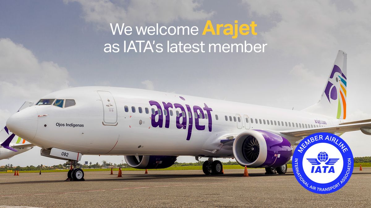 Arajet, nuevo miembro de IATA.&nbsp;