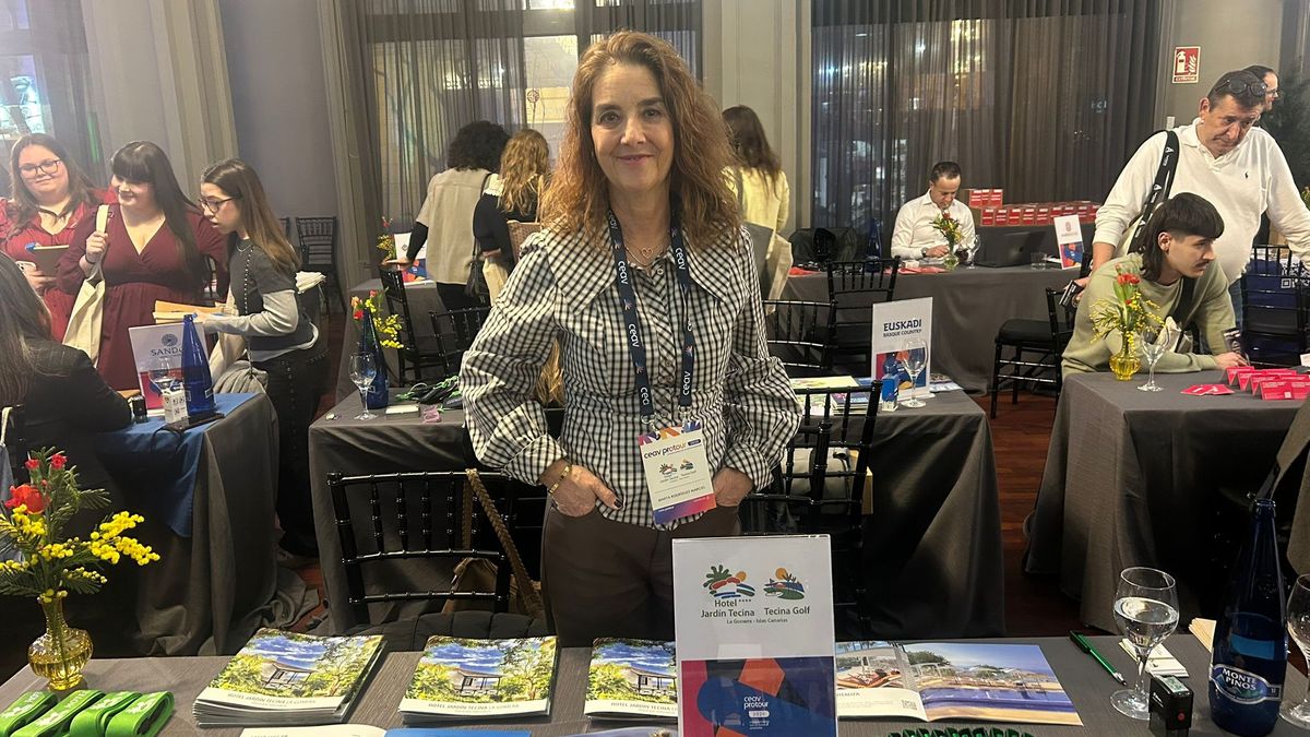 Marta Rodríguez, representante comercial para España y Portugal del Hotel Jardín Tecina & Tecina Golf.