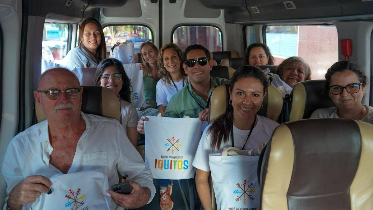 Los agentes tomaron buses para desplazarse a los recintos especializados en MICE.