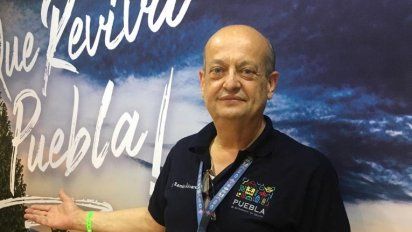 Juan Ramón Álvarez Cuspinera, director general de Promoción Turística de Puebla.