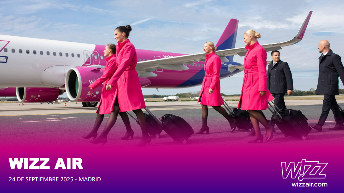 Wizz Air refuerza su presencia en España con nuevas rutas y un crecimiento sostenido en pasajeros y operaciones. &nbsp;