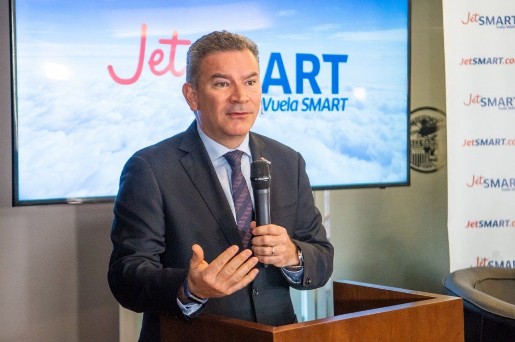 Estuardo Ortiz, CEO de JetSmart. - Ladevi Medios y Soluciones Estuardo Ortiz, CEO de JetSmart.