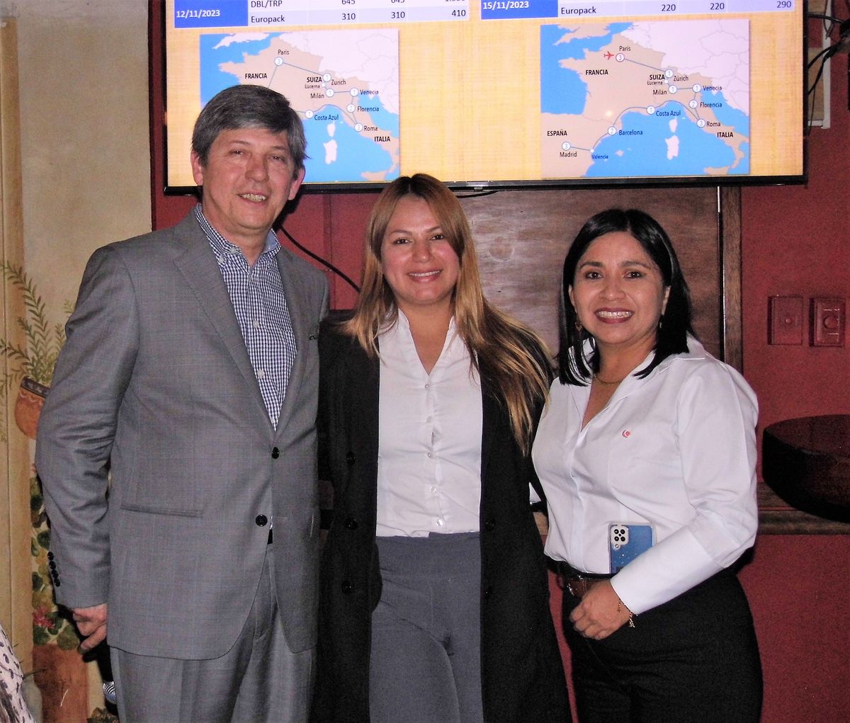 Patricia Castillo, jefa del departamento internacional de la agencia Equinoccial Adventure fue una de las ganadoras en el marco de la capacitación de TraBax y Sol & Luna en Quito. - Ladevi Medios y Soluciones Patricia Castillo, jefa del departamento internacional de la agencia Equinoccial Adventure fue una de las ganadoras en el marco de la capacitación de TraBax y Sol & Luna en Quito.
