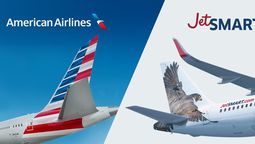 jetsmart y american airlines ya operan bajo codigo compartido