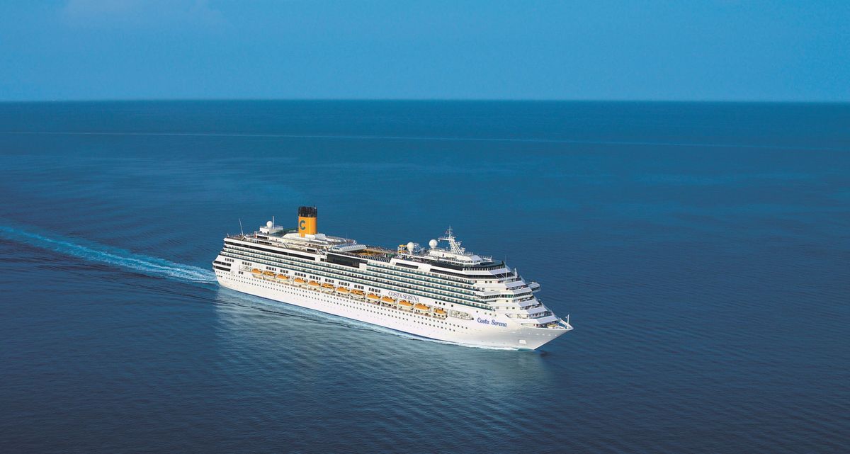 El Costa Serena, barco recientemente renovado por Costa Cruceros, está basado en Asia.
