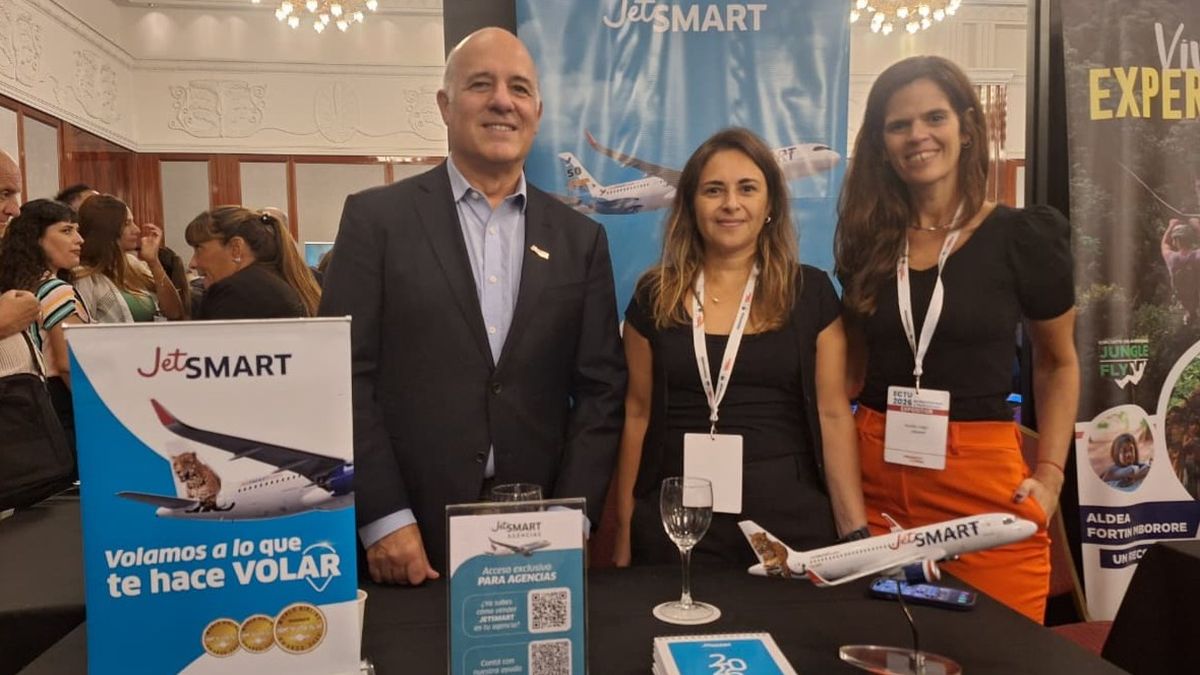 JetSMART, presente en ECTU 2026.