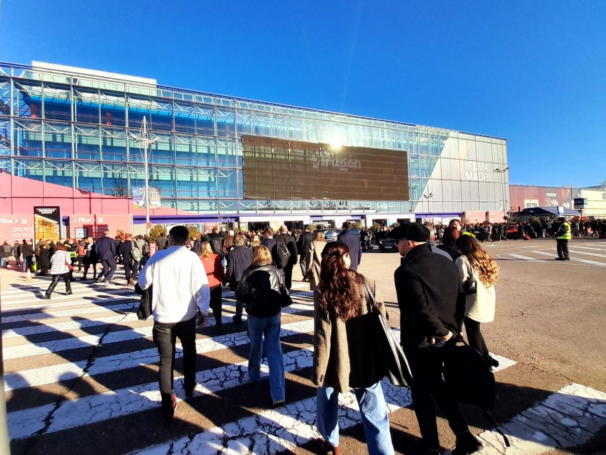 La primera jornada de Fitur 2024 es solo para profesionales.