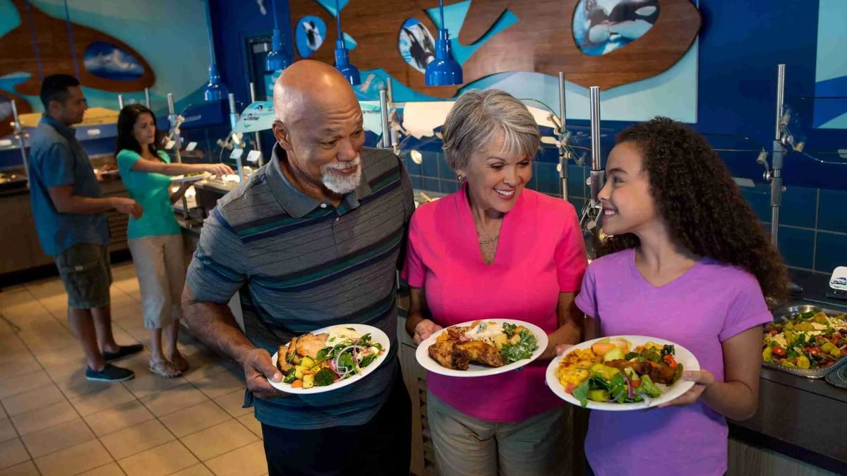 La oferta de SeaWorld y Busch Gardens para tener comida libre durante tu visita.