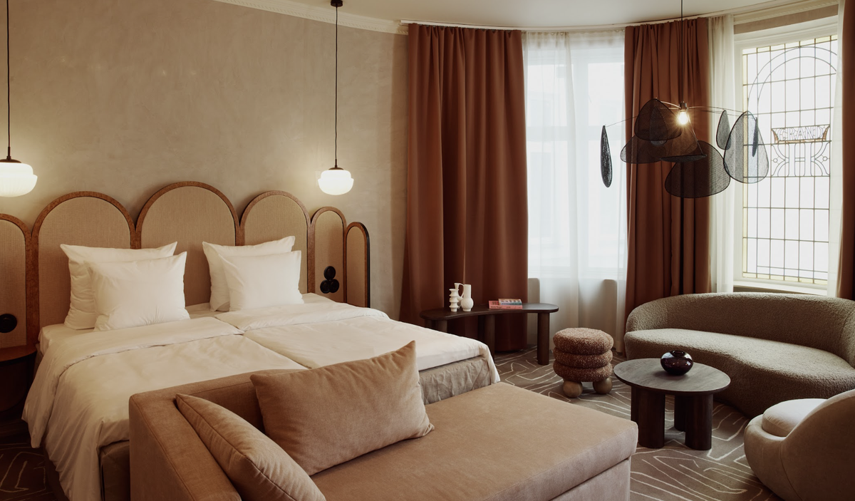 Una de las habitaciones del nuevo NH en Copenhague.