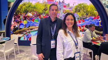 Marcos Barros, Vice President Latam Sales & Marketing de Universal Destinations & Experiences; y Gabriela Cavalheiro, Sr. Business Development Director Latam, compartieron las novedades en Universal Orlando Resort.