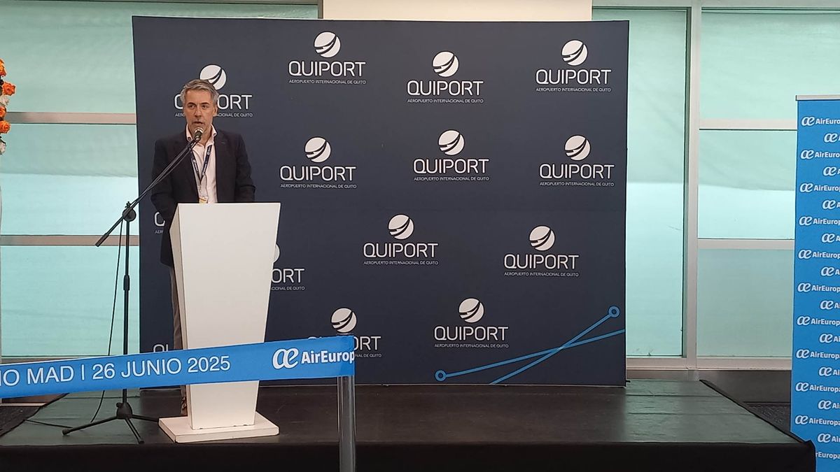 Alberto Cladera, country manager de Air Europa en Ecuador.