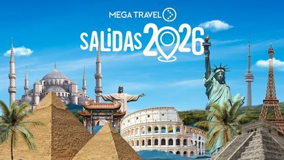 Mega Travel lanzó sus salidas confirmadas para 2026