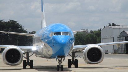 Boeing 737 perteneciente a Aerolíneas Argentinas.