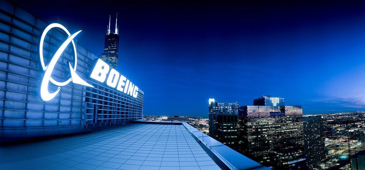 Edificio corporativo de Boeing.