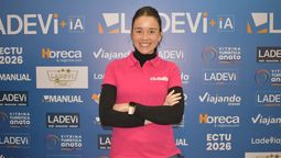 Verónica de Íscar, Chief B2B Sales Officer de Civitatis, durante la Vitrina Turística Anato 2026.