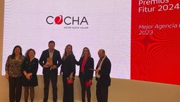 Cocha recibió el premio a la mejor agencia de viajes de Latam por parte de Iberia. 