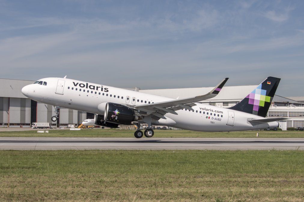 Airbus A320 de Volaris.
