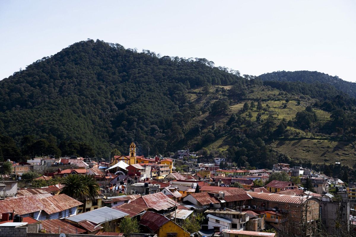 Disfruta de la vista en Pinal de Amoles.