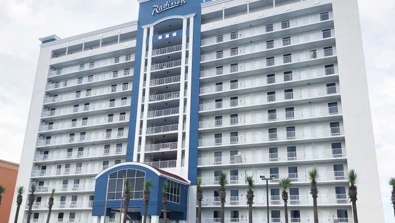El flamante hotel Radisson de Panama City Beach, de Florida.