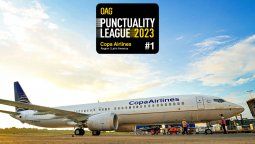 Copa Airlines, la más puntual de Latinoamérica para OAG, en 2022. 