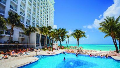 Uno de los resorts de RIU en Cancún.