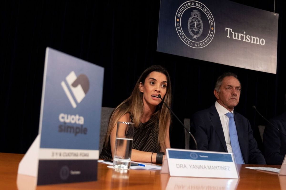 Diputados de Unión por la Patria dudan de la legalidad del traspaso de la base de datos que Daniel Scioli y Yanina Martínez le cedieron a Faevyt para la constitución del Registro Nacional de Agencias de Viajes.