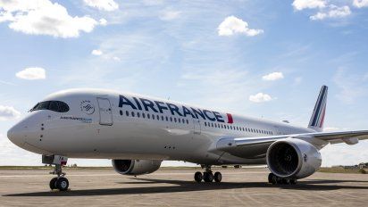Uno de los Airbus A350 de Air France.