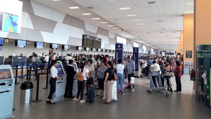 Aeropuertos: nivel de pasajeros alcanzó el 84% del nivel prepandemia