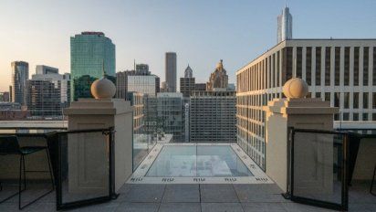 El diseño y servicio del nuevo Rooftop de Riu Plaza Chicago bar está inspirado en 360º del hotel Riu Plaza España de Madrid.