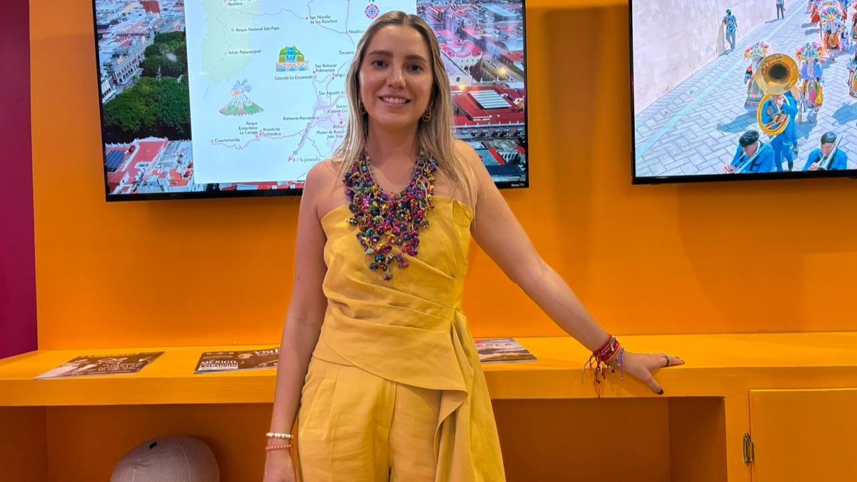 Carla López Malo, secretaria de Desarrollo Turístico de Puebla.