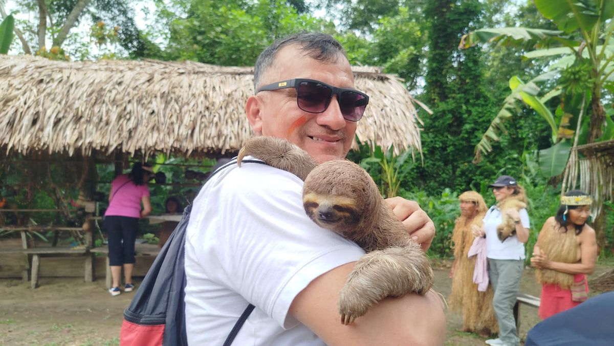 Un encuentro único con la fauna amazónica.