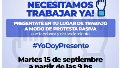 Uthgra: protesta pac&iacute;fica de sus trabajadores en los establecimientos.&nbsp;