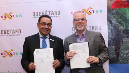 Conexstur firma acuerdo de promoción con Querétaro