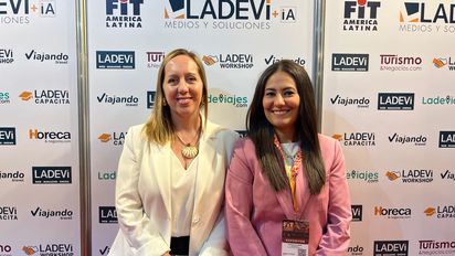 Yanina Núñez, directora de Soulreps; Manar Elhariri, supervisora de reservas de Euroriente.