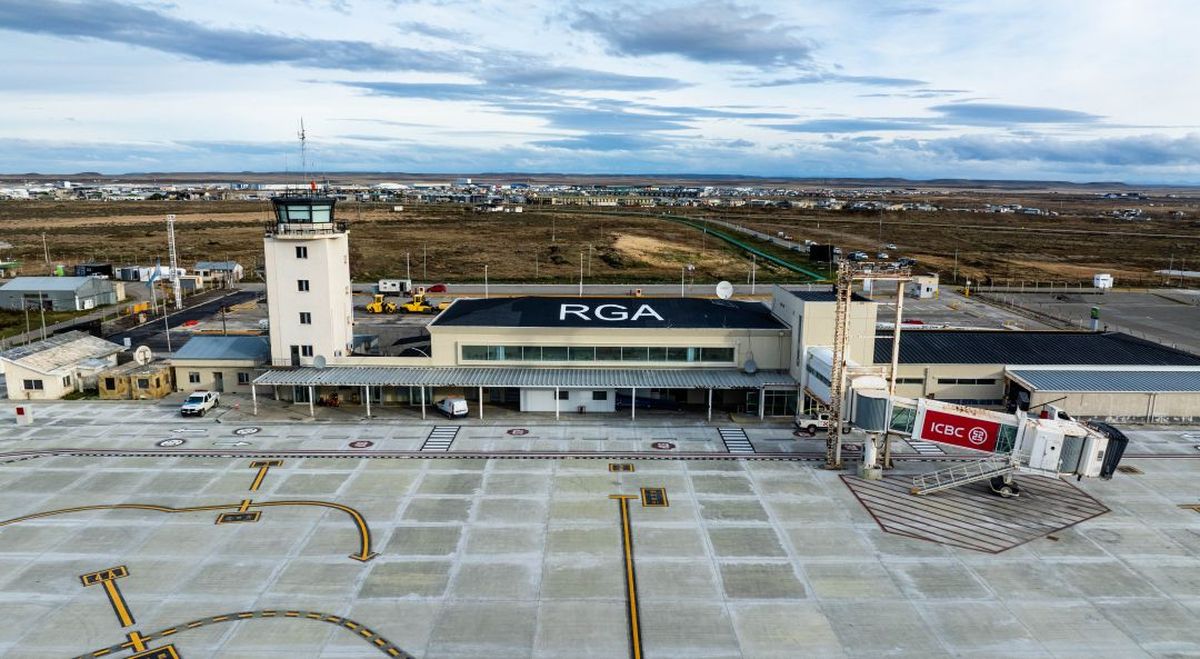 Aeropuertos Argentina concretó una millonaria inversión en el aeropuerto de Río Grande (RGA)-