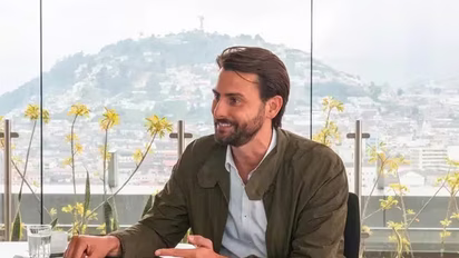 Niels Olsen dio sus declaraciones sobre la situación actual de Ecuador, resaltando las acciones que lleva a cabo el Gobierno Nacional.