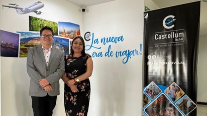 Steven Acuña Gerente de Operaciones de Castellum Ixchel y Johanna Vallejo Gerente General de Castellum Ixchel.