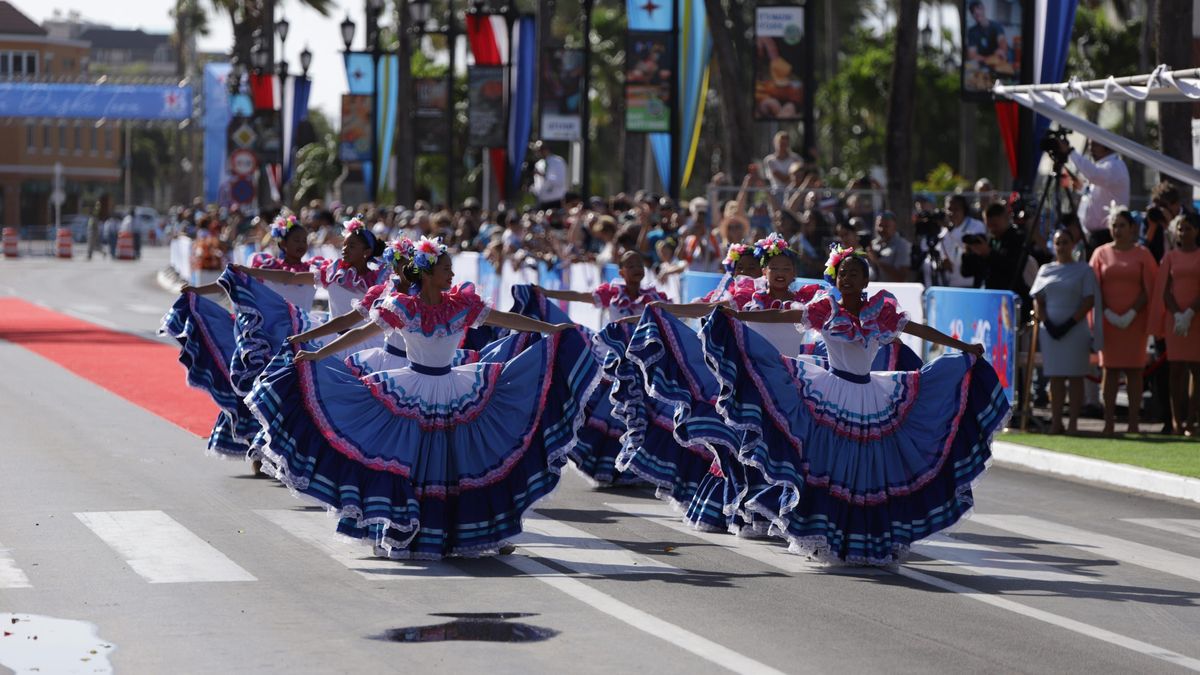 Vistas de las celebraciones que tuvieron lugar en Aruba.