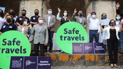 Mincetur realiza la entrega del sello Safe Travels a los destinos de Cajamarca y Selva Central