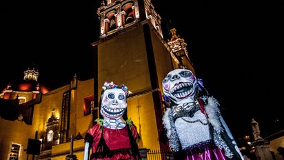 Guanajuato Captal celebra la 5° edición del Festival del Día de los Muertos.