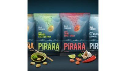 Snacks con sabores novedosos