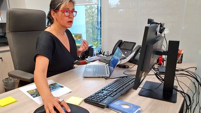La subsecretaria de Turismo, Verónica Pardo, dio a conocer las estimaciones para este verano.&nbsp;