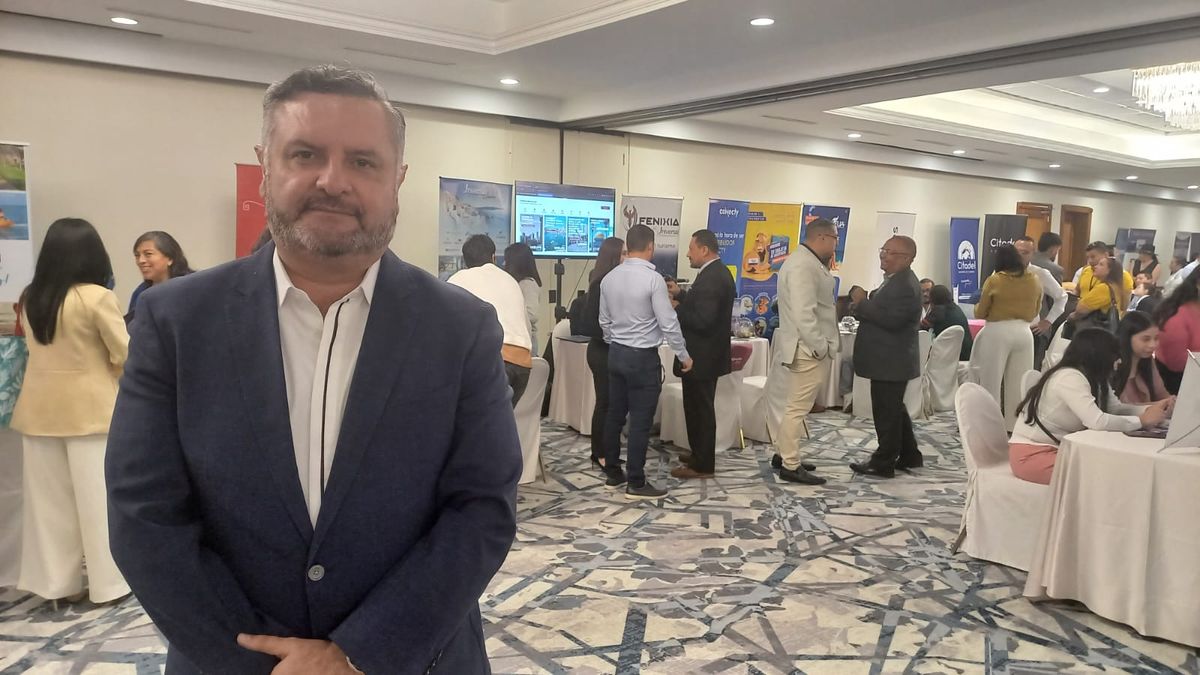 Fidel Murgueytio, gerente general de Maxitravel, durante el más reciente Ladevi Workshop en Quito.