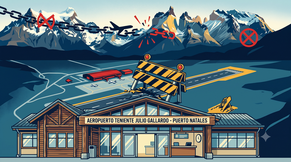 Puerto Natales: IATA y Achila cuestionan el impacto del plan de trabajo propuesto por la Dirección de Aeropuertos del MOP.