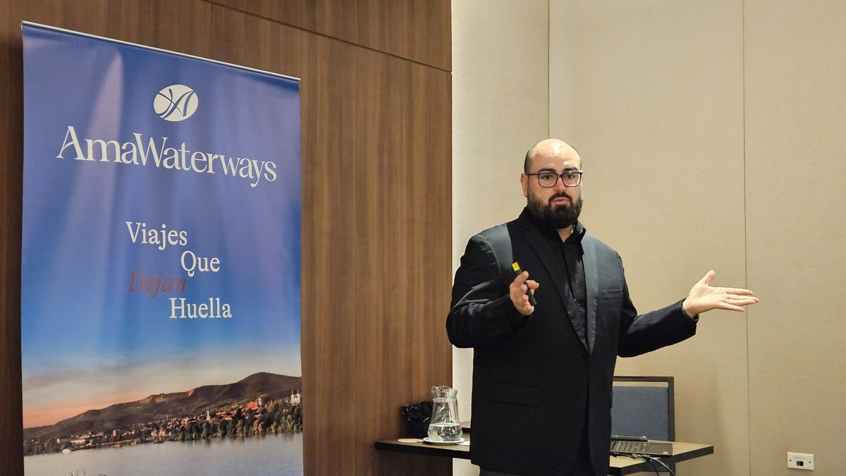 Joao Miranda, director de ventas AmaWaterways para Am&eacute;rica Latina.