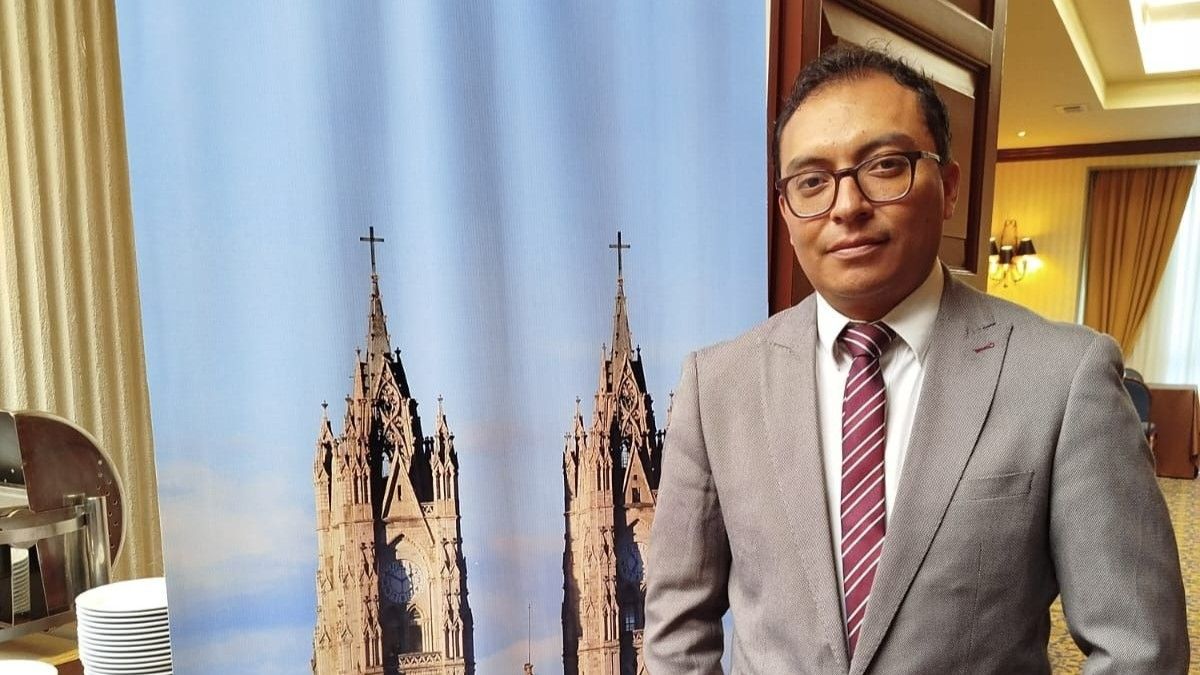 Rub&eacute;n Lara, coordinador de Promoci&oacute;n Internacional de Quito Turismo.